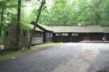 Camp Misty Mount Dining Hall, rear view