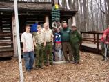 M. Totem Pole dedication 4-1-2006