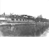 Canal Boat traveling on the Monocacy Aqueduct