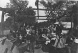 Passengers on the canal