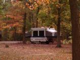 Fall colors in the campground