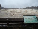 Overlook 1 during the flood
