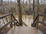 AA Gorge footbridge on the River Trail