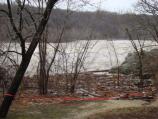 Debris in Fisherman's Eddy
