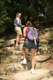 Hikers enjoy trails in the park