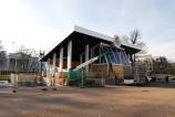 2009 Presidential Inaugural Viewing Stand under construction.