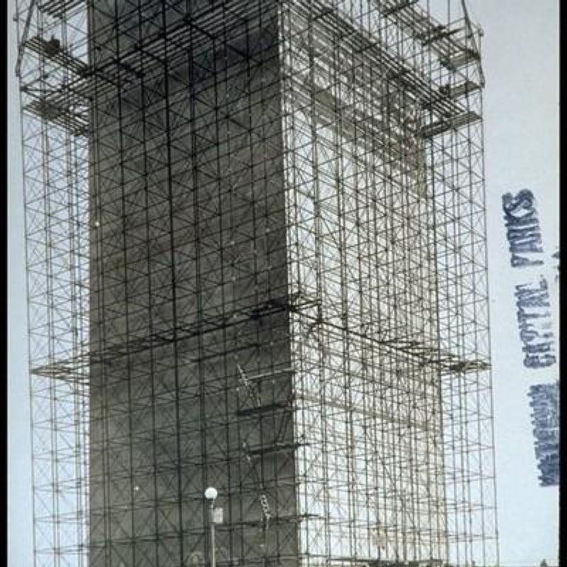 What Did Washington Monument Look Like  in 1930 