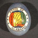 Alabama egg designed by Susan Willard