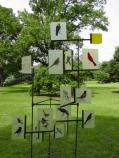 A variety of birds can be found on the South Lawn.