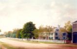 Painting of the Old House by G. Frankenstein, 1849