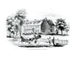 View of the Adams Mansion at Quincy, 1852