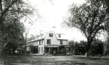 Old House with Portico, C. 1880