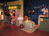 Exhibit with interactive element