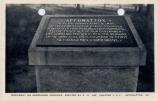 Postcard of the UDC monument