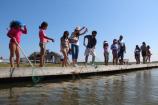 Crabbing at Old Ferry Landing