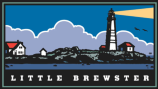 Illustration of Little Brewster Island; part of park-wide logo system.