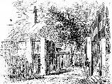 Drawing of Gate 1 in the mid 19th century.