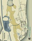 A drawing of the site plan of Historic Jametowne