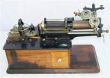 Theo Wangemann's phonograph, front view. (Credit: Stuart H. Miller, M.D.)