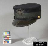 Hat worn by United States Immigration Service inspectors at Ellis Island.