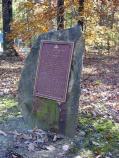 12th New Jersey Monument at intersection of Ornage Plank Road and Brock Road on Wilderness Battlefield