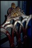Close-up shot of the Rising Sun Chair in the Assembly Room, Independence Hall