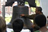 Park Ranger at Liberty Bell