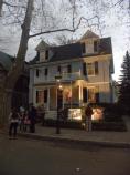 Halloween 2012 house at dusk