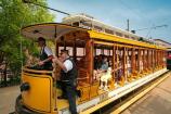 Trolley 4131 Outside the Boott Mill