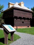 The Fort Kent Blockhouse is an excellent example of early 19th-century military architecture.