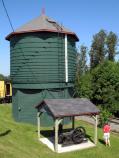 In 1910, the B&A Railroad built this tank to hold 50,000 gallons of water.