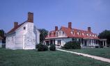 Photo of Appomattox Plantation built in 1763 by Richard Eppes. Currently the location of the Visitor Contact Station for the Grant's Headquarters Unit of Petersburg National Battlefield.