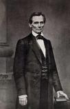 Photograph of Lincoln in 1860
