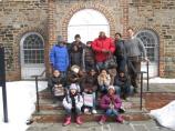 Students participating in the National Parks Foundation program First Bloom visited St. Paul's Church National Historic Site from Manhattan to learn more about this singular NPS site.