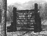 Lewis Mountain Entrance Sign