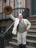 Jim Foote on Front steps of THRB