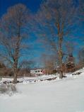 The Burlingham House in Winter