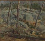 C. Sperry Andrews. Weir Preserve, Oil on Canvas, 1974.