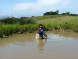Frog pond built to enhance Red-Legged Frog habitat.