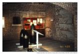 Fort Point interior with exhibits, 1991.