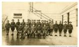 “Staff, post hospital, Dec. 1918. Alcatraz, Cal.