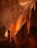 Draperies fill Lehman Caves