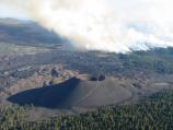 Bluff Wildland Fire Use burning in mid-September behind Cinder Cone. This fire has been managed for nearly 2 1/2 months and is approximately 3300 acres.