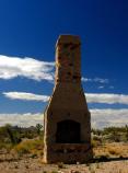 One of the few remains of the town of Hart.