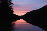 Lake Crescent sunset