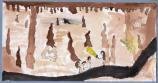 child, drawing, oregon caves, field trip