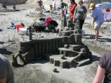 2010 Sand Sculpture Contest: Adult/Family Group 2nd Place Winner: Entry #05: A Castle, by Richard Whitley