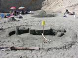 2010 Sand Sculpture Contest: Adult/Family Group Entry #01: Sandy the Sand Witch, by Gail Miller