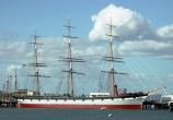 BALCLUTHA moored alongside Hyde St. Pier, San Francisco CA