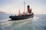 Hercules steaming on San Francisco Bay.